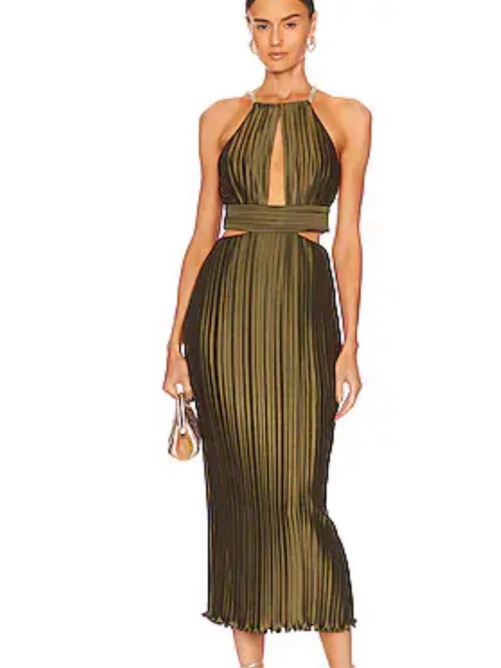 AiiFOS Valerie Dress - Army Green
